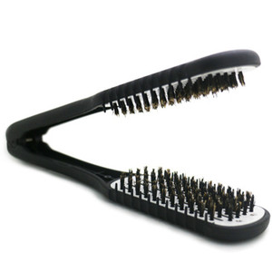 Peine de Carbono Plegable en Forma de V para Peinar y Alisar el Cabello en Salón de Belleza - Product Image 5