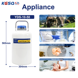 Xách tay thiết bị nông trại 10 LÍT hàng không Tank Yds-10-125 Nitơ lỏng Bull tinh dịch container - Product Image 3