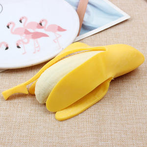 Juguete de Plátano Pelado con Textura Elástica Suave, Divertido Forma de Fruta para Juego Relajante, Diversión Sensorial y Relajación Diaria - Product Image 5