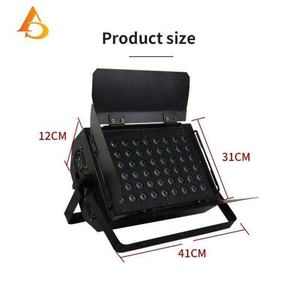 Projecteur LED de scène super lumineux RGBW DMX 54x3W avec coupe-flux - Product Image 6