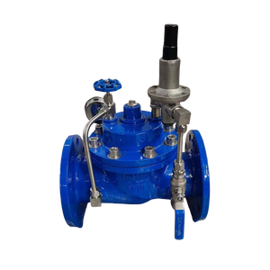 Katup Pengurang Tekanan Hidrolik <span class=keywords><strong>Pilot</strong></span> Operated DN40-DN600 200X yang Disesuaikan untuk Kontrol Aliran Pipa Air - Product Image 5