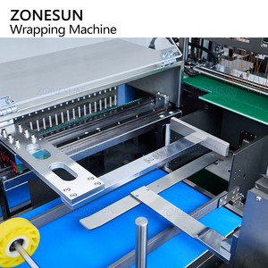 เครื่องซีลและห่อฟิล์มใสอัตโนมัติความเร็วสูง ZONESUN ZS-MSFM730 สำหรับกล่องเครื่องสำอางและความงาม - Product Image 3