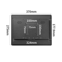 Haute luminosité 1000nits 15 pouces 4:3 écran tactile LCD intégré moniteur de montage sur panneau pour industriel