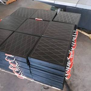 Plaques de stabilisation robustes en UHMWPE résistantes à l'huile et au feu pour grue, épaisseur et dimensions personnalisables, marque SUJIE - Product Image 2