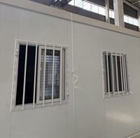 Conteneur d'exportation pour maison préfabriquée, Cabine pliable à montage rapide, Dortoir de chantier, Bâtiment préfabriqué temporaire