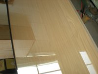 Panneau MDF plaqué bois 18 mm, stratifié, haute brillance, panneau MDF UV, couleur blanc et noir