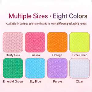 Enveloppe d'emballage express en polybulles antichoc en forme de cœur rose - Product Image 2