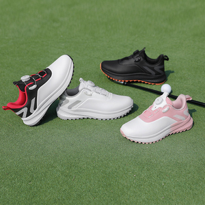 <span class=keywords><strong>Chaussures</strong></span> de <span class=keywords><strong>golf</strong></span> professionnelles pour hommes et femmes, sans lacets, respirantes, souples, en cuir et mesh pour l'<span class=keywords><strong>hiver</strong></span> - Product Image 1
