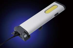 Lámpara de Trabajo COB Recargable de 800 Lúmenes, IP66, Antibacteriana, Alto CRI, Doble Iluminación, Fijación Magnética para Taller y Oficina - Product Image 4