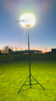 Lampe à LED gonflable 500W, lumière de secours IP54, trépied, éclairage de chantier, de mine, d'urgence, lumière douce, CE RoHS, fourniture d'usine