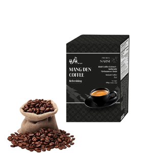 Bajo Moq Mang Den Café instantáneo Refrescante Bajo en calorías Arábica Café instantáneo Etiqueta privada Fabricante de Vietnam - Product Image 1