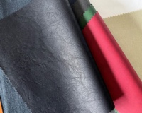 Tissu en cuir PU souple de style daim coloré, résistant à l'eau et à l'abrasion, pour ameublement, vêtements et oreillers décoratifs