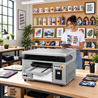 Imprimante UV LINKO pour étiquettes en cristal avec tête d'impression XP600 I1600, machine d'impression jet d'encre UV pour transfert thermique de film AB