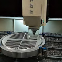 Machine de perçage de tôles tubulaires CNC Raintech Gantry pour la production de chaudières et d'échangeurs de chaleur