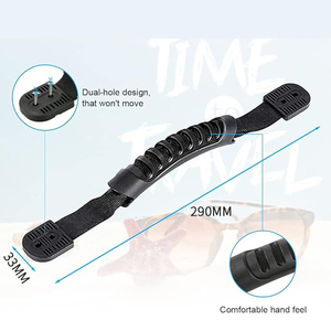 Tùy chỉnh màu sắc nhựa TPE PVC vải xử lý cho hành lý mang theo xử lý kéo Rod Hộp PET Túi du lịch canoe Kayak thực hiện xử lý - Product Image 2