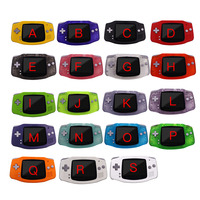 Coque complète neuve pour GBA IPS, sans découpe, pour GAMEBOY ADVANCE IPS LCD, coque personnalisée, étui rigide pour GBA IPS avec rétroéclairage LCD