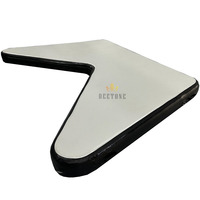 Ponton gonflable flottant personnalisé, quai de jet ski, plate-forme de quai en forme de V gonflable pour bateau à moteur