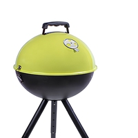 Barbecue portable émaillé au charbon de bois pour extérieur, modèle Apple, four à charbon pour cuisine extérieure