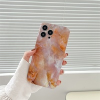 Étui de téléphone en marbre tendance pour iPhone 13 13 Pro, coque arrière en TPU imprimée Imd pour iPhone 13 Pro Max, étui de téléphone de luxe