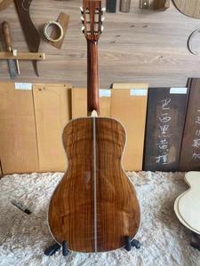 Haute qualité jouant de la guitare acoustique avec la taille de salon personnalisée tout en épicéa massif acajou palissandre - Product Image 3