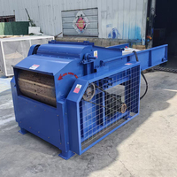 Machine à ouvrir le coton, machine de recyclage des déchets textiles, machine à ouvrir la laine, 300 kg/h, haute efficacité pour les déchets de tissus et les rebuts textiles