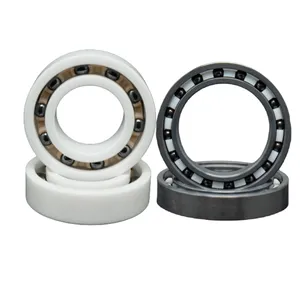 Good Price Zro2 Si3n4 Sic Full Ceramic Ring Ptfe Cage Ceramic Deep Groove Ball Bearing 6801 6201 6203 6204
