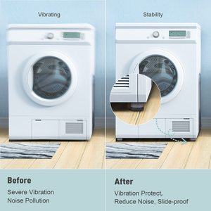 Phụ Kiện Đệm Chống Sốc Cho Máy Giặt Đệm Chống Rung Cho Máy Giặt Đệm Cao Su Chống Trượt Chân Đế Chân Máy Sấy Chống Trượt - Product Image 5