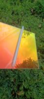 Feuille acrylique dichroïque PMMA, feuille de miroir acrylique couleur arc-en-ciel, transparente, vente directe d'usine en Chine