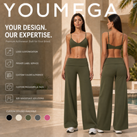 Ensemble de fitness - Vêtements de sport décontractés à col en V, coupe ajustée, respirants, séchage rapide, taille haute, pour activités de plein air et course à pied - 3