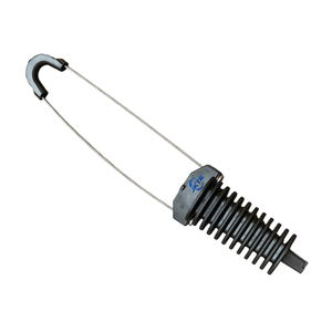 Colliers de tension de type cale / colliers d'ancrage / colliers de suspension pour câbles optiques ADSS (Modèles : PA300, PA500, PA1500, PA2000) - Product Image 1