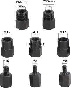 Kit d'extraction d'<span class=keywords><strong>injecteurs</strong></span> de carburant diesel pour le retrait du marteau coulissant avec adaptateurs en forme de U M8-M22 et <span class=keywords><strong>injecteurs</strong></span> à 2 mâchoires - Product Image 4