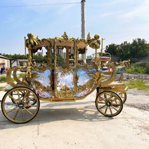 Carruaje de Caballos de Lujo Europeo Completo 2025, Vehículo Turístico de Transporte, Carro de Caballos para Turismo, Coche Eléctrico en Venta - Product Image 2