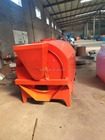 Machine à torréfier les noix au charbon de bois, capacité 400 kg/h, 1,1 kW, tambour rotatif pour la torréfaction des noix de cajou, des graines de tournesol et diverses noix