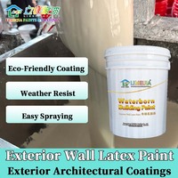 Peinture murale extérieure au latex Limeijia : excellente résistance au vieillissement et aux acides/alcalis, idéale pour les projets gouvernementaux, prix de gros.