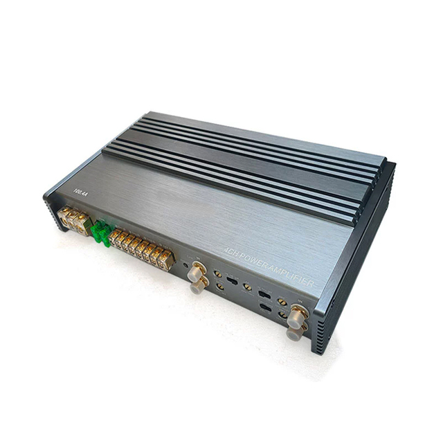Car 12V Four-channel Power Amplifier AB Class High-power Car Audio Speaker Power Amplifier 100Wx4
