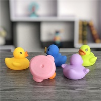 Jeu de pêche de bain pour enfants, personnalisé, numéro de course, logo flottant en caoutchouc, canard, offre spéciale
