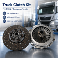 SUC Aftermarket LKW-Teile Konsistente Leistung 430mm 10 Zähne Kupplungssatz OEM 3400700380 für MAN Europäische LKWs