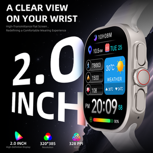 <span class=keywords><strong>Smartwatch</strong></span> Sportivo HW-S1 Pro con Display Touch da 2.01", Chiamate Wireless, Messaggi Vocali, ChatGPT, IP68, Orologio Intelligente <span class=keywords><strong>per</strong></span> Uomini e Donne - Product Image 2