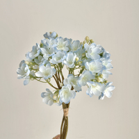 Künstliche Jasminblüten mit Echtgefühl Blumenstrauß für Haus Garten Hochzeit Partydekoration