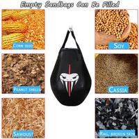 TOPTONS Logo personnalisé PU boxe poinçonnage balle de vitesse balle cible sac de sable agilité entraînement sac de sable