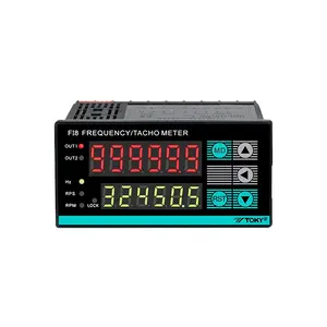Factory Direct Sales 2 Alarm Output 4-20mA Analog Output 6 Digits LED Display Digital Frequency Meter
