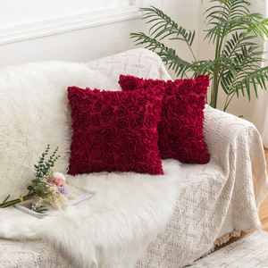 <span class=keywords><strong>Housse</strong></span> <span class=keywords><strong>de</strong></span> coussin décoratif <span class=keywords><strong>de</strong></span> couleur <span class=keywords><strong>Rose</strong></span> et bleu, taie d'oreiller <span class=keywords><strong>de</strong></span> luxe <span class=keywords><strong>de</strong></span> haute qualité, Design épaissi, 45x45mm - Product Image 4