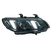 Phares à LED Double Couleur SJC Auto pour BMW Série 3 M3 E92 E93 LCI 2010-2013 Phares DRL Modifiés Yeux de Serpent 335i 328i