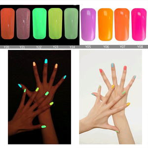 Suministros profesionales para uñas, neón fluorescente, brilla en la oscuridad, esmalte, gel de uñas luminoso UV - Product Image 3