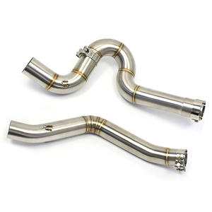 <span class=keywords><strong>Tubo</strong></span> <span class=keywords><strong>de</strong></span> enlace medio, Conector <span class=keywords><strong>de</strong></span> <span class=keywords><strong>escape</strong></span> intermedio <span class=keywords><strong>para</strong></span> <span class=keywords><strong>Akrapovic</strong></span> Benelli TRK502 - Product Image 1