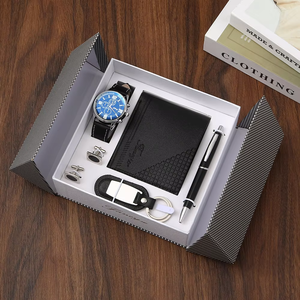 Ensemble de cadeaux de fête des pères de qualité supérieure-portefeuille en cuir gravé et ensemble de flacons en acier inoxydable-cadeaux <span class=keywords><strong>d</strong></span>'entreprise/<span class=keywords><strong>d</strong></span>'<span class=keywords><strong>anniversaire</strong></span> <span class=keywords><strong>pour</strong></span> <span class=keywords><strong>papa</strong></span> - Product Image 3