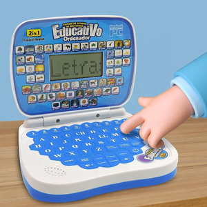 Computer Giocattolo Educativo per Bambini 2026, Tablet Intelligente in Plastica per l'Apprendimento di Spagnolo e Inglese con Mouse - Product Image 3