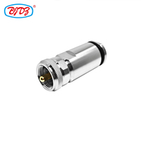 Konektor PL259 UHF Macho Plug Male Maschio Clamp untuk Kabel Koaksial LMR500 WL500 10D-FB, Konektor RF Koaksial, Tersedia di Gudang