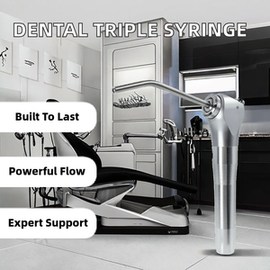Modelo de Pieza de Mano de Triple Jeringa Quirúrgica Dental Creativa WM-482, Turbina de Potencia, Pulverizador de Aire/Agua, 2 Boquillas, Material de Acero, CE - Product Image 2