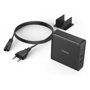Cargador USB Tipo-A, Estación de Carga USB Tipo-C 65W Power Delivery Negro 00200017 - Product Image 2